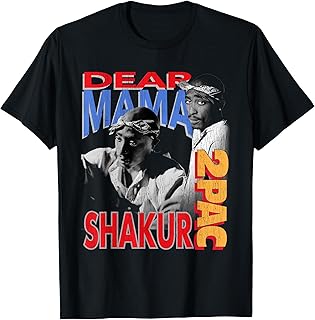 Official Tupac Dear Mama 2PAC T-Shirt