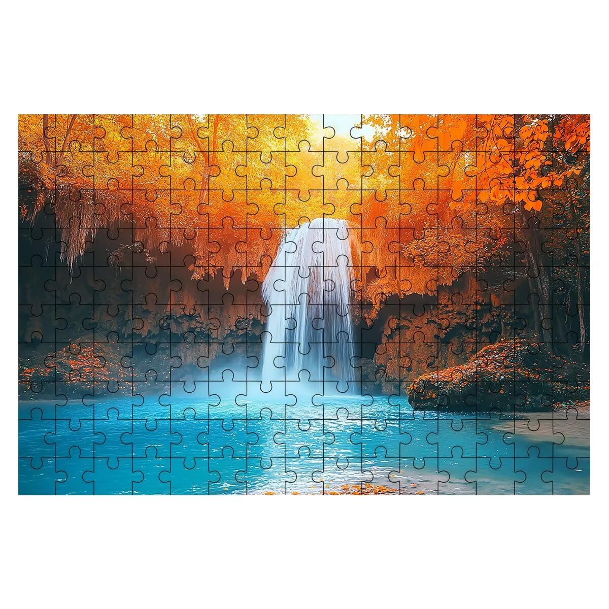 Puzzle 2000 elementów dla dorosłych, puzzle 2000 elementów jesień, puzzle dla dorosłych z wykwintnym pudełkiem do pakowania, gry edukacyjne, duże drewniane puzzle, prezent dla kobiet do dekoracji