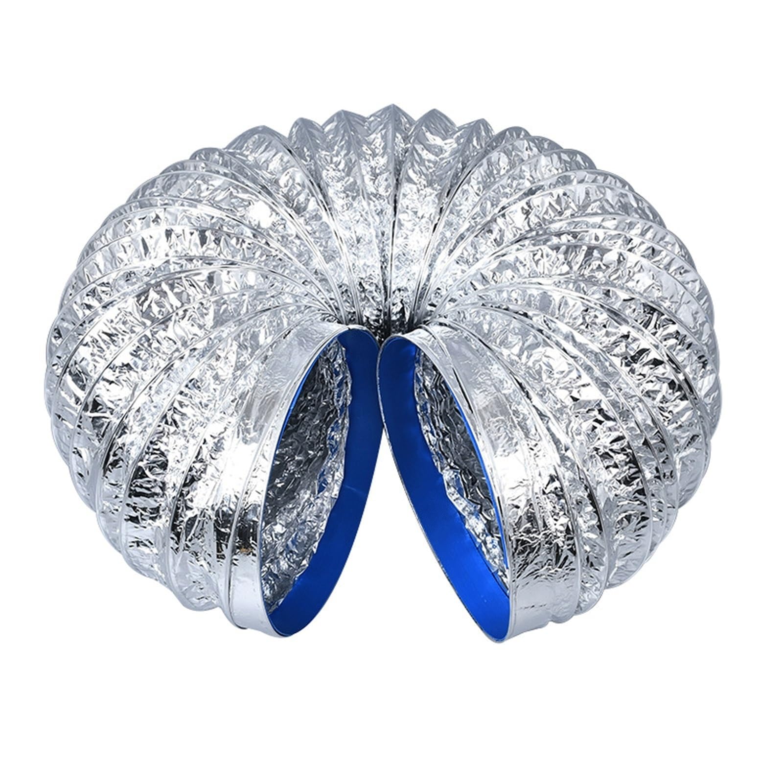 Forte Condotti Tubo Ventilazione Flessibile In Alluminio Condotto Di Ventilazione Tubo Di Scarico Ø 80/100/110/120/150/160/170/180/200mm Per Climatizzazione Asciugatrici E Cappe Aspiranti ( Color : 5m