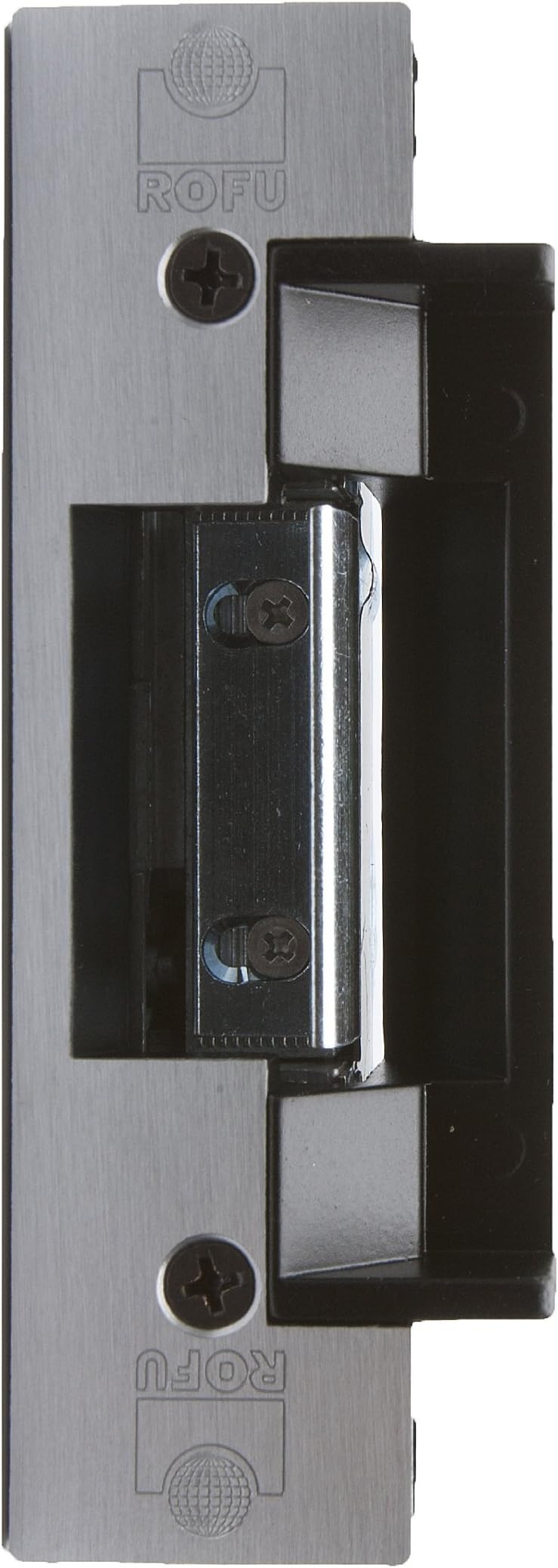 Rofu 1702-07 US28 Electric Strikes for Mortise and Cylindrical Locksets, Satin Bronze, 24V AC/ 24V DC, 1-1/4" x 4-7/8"