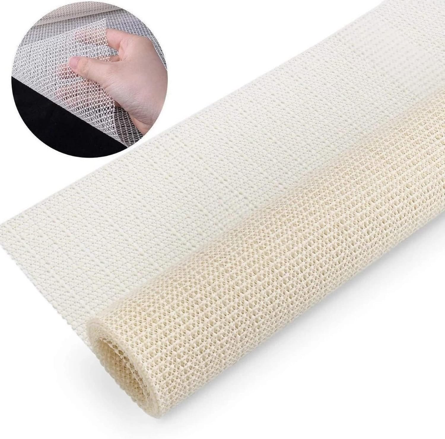 Mattress Slide Stopper Pad – Non Slip Bed Gripper with Open-Weave PVC Foam, Customizable Anti-Slip Pad for Stable Sleep Support