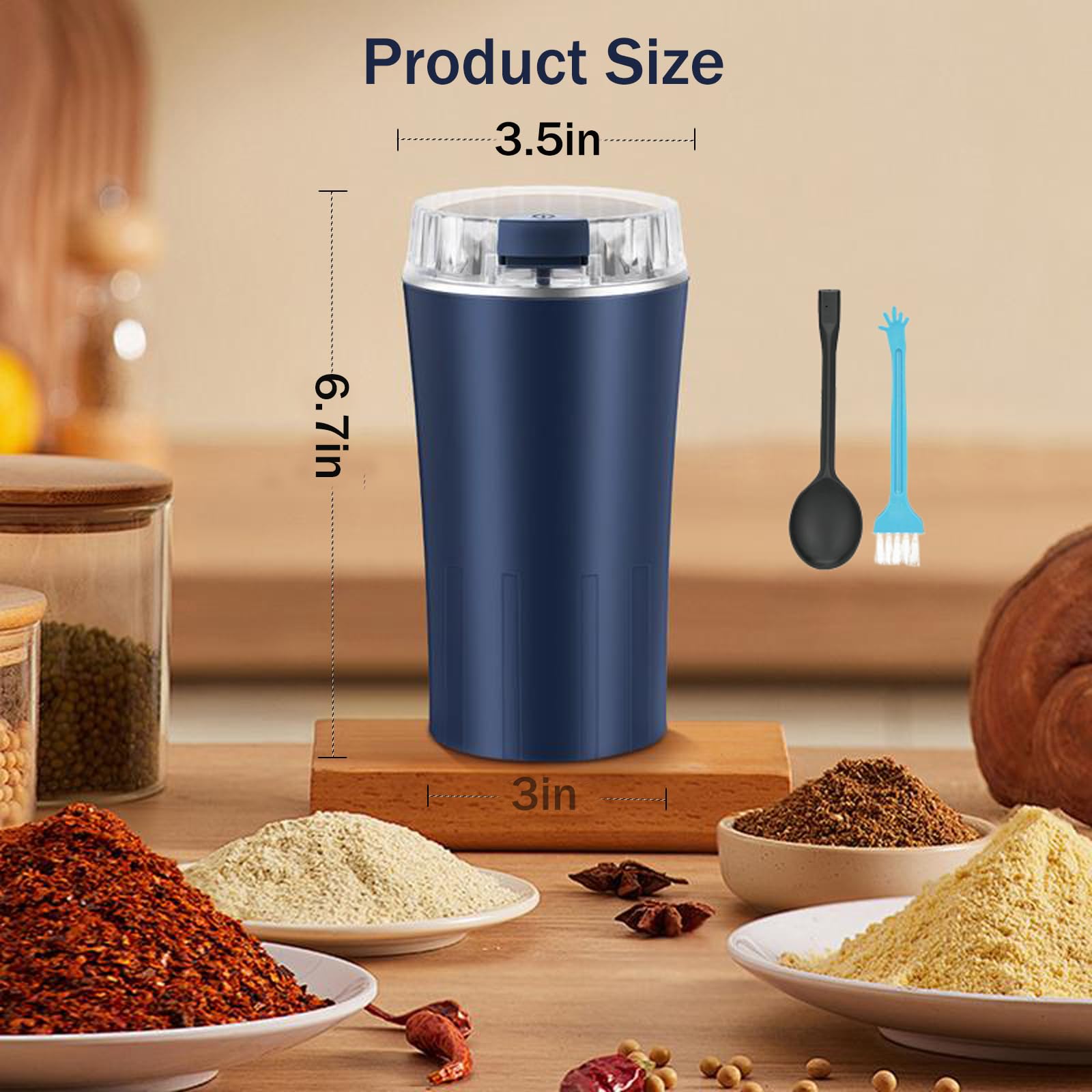 Electric Coffee & Spice Grinder - Undoria -6