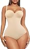 FeelinGirl Shapewear Bodysuit for Women Tummy Control Body Shaper Seamless Shapewear Cupped with Removable Straps
