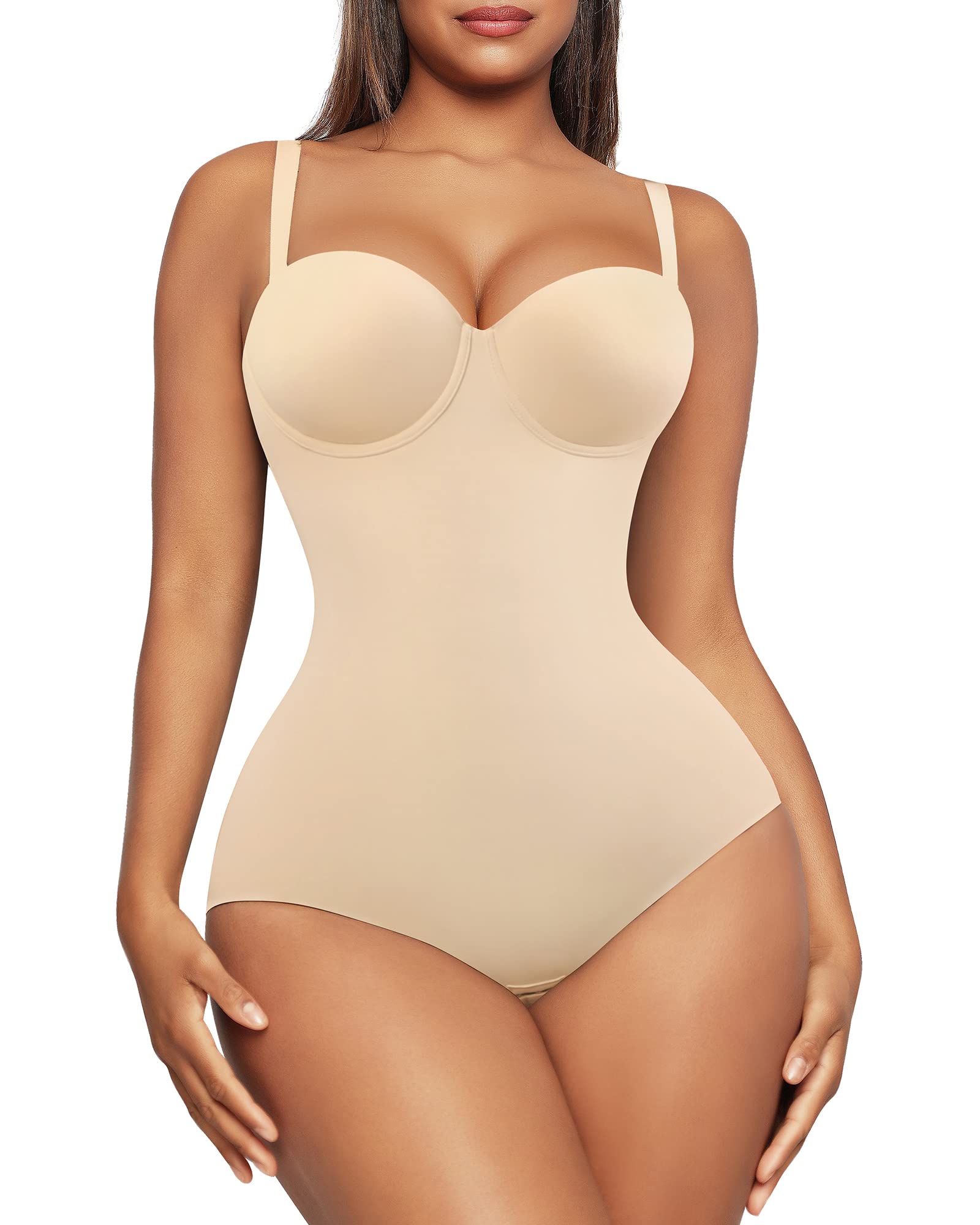 FeelinGirl Shapewear Bodysuit for Women 