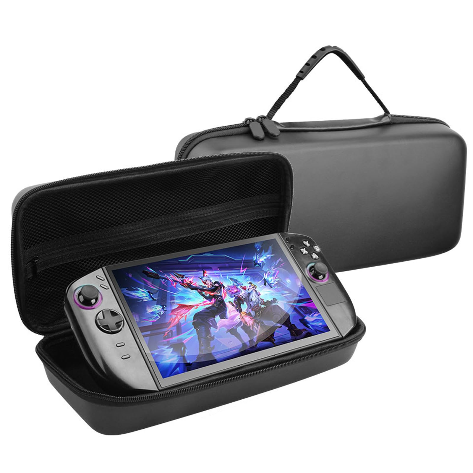 Estuche rígido para Lenovo Legion Go 2 con soporte integrado y bolsillo de viaje anticaídas 8