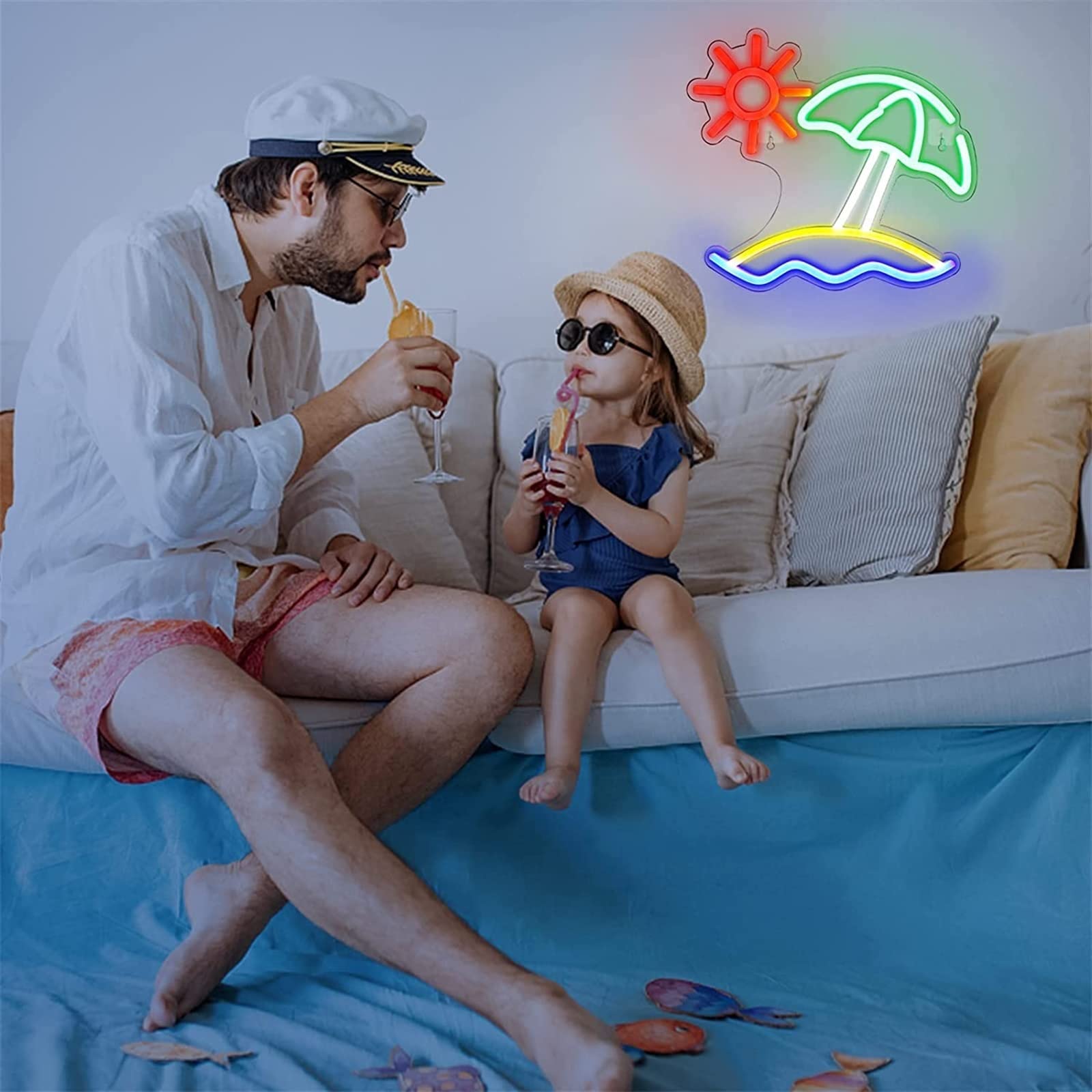 ネオンサイン　アクリルパネル 楽天市場】LED ネオンライトゲーミングライト (16”x 11”) サイン