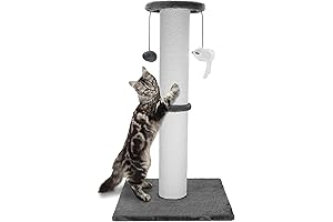 Cat Scratching Post: 34 Inches of Climbing, Clawing, and Comfort