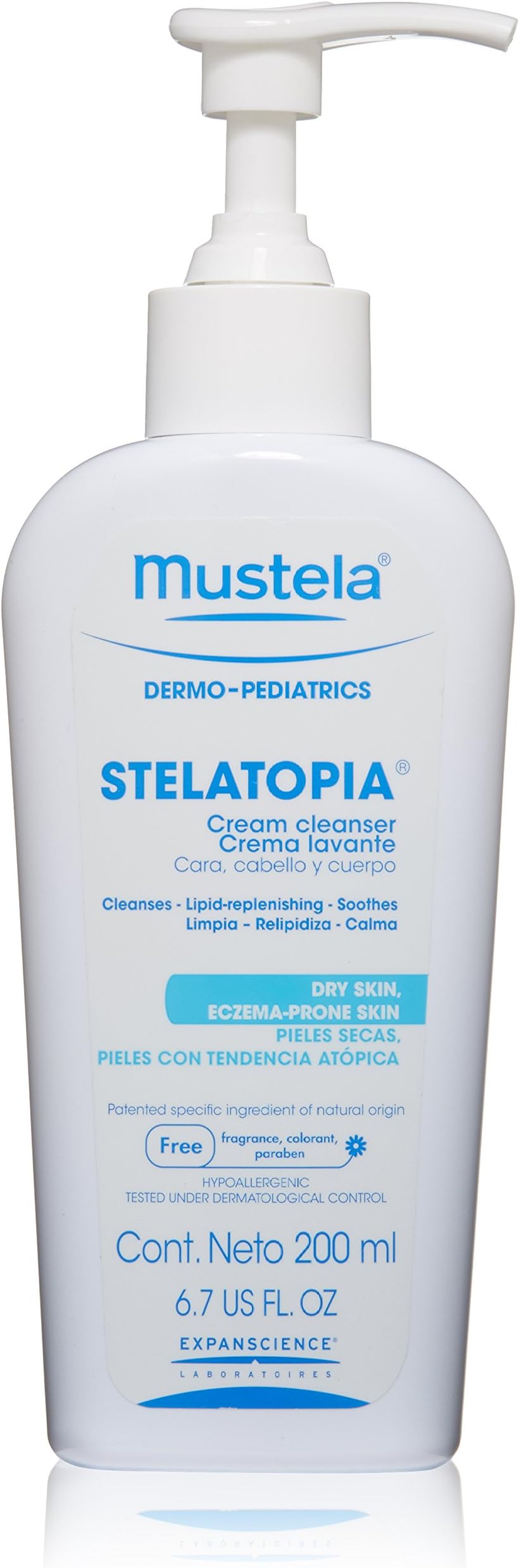 Mustela Stelatopia Cleansing Cream, 6.76 Fl Oz