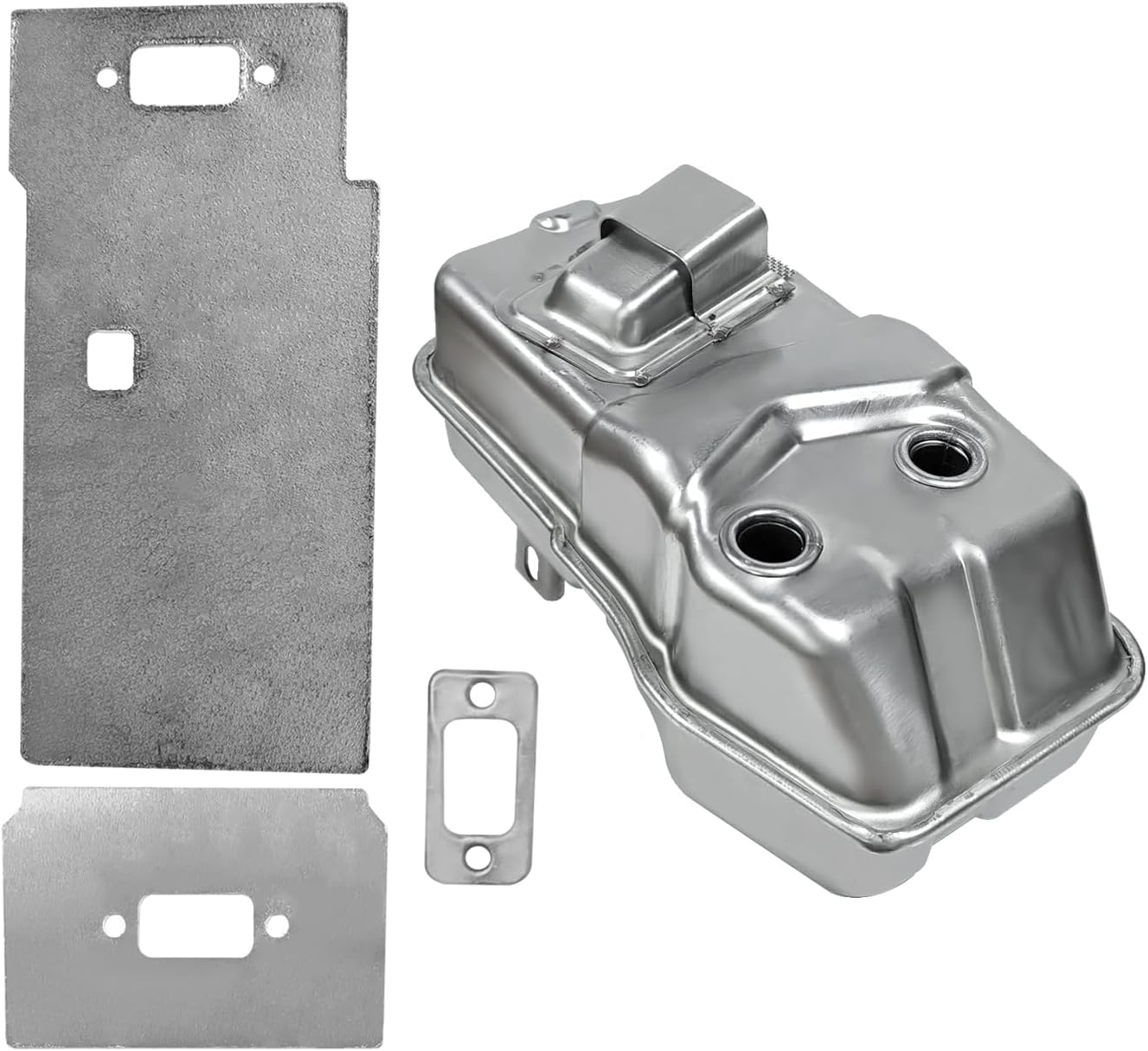 Blower Muffler with Gaskets Compatible with ECHO PB-8010 PB-9010 EB810 EB910 Backpack Blower, Replace P100012130