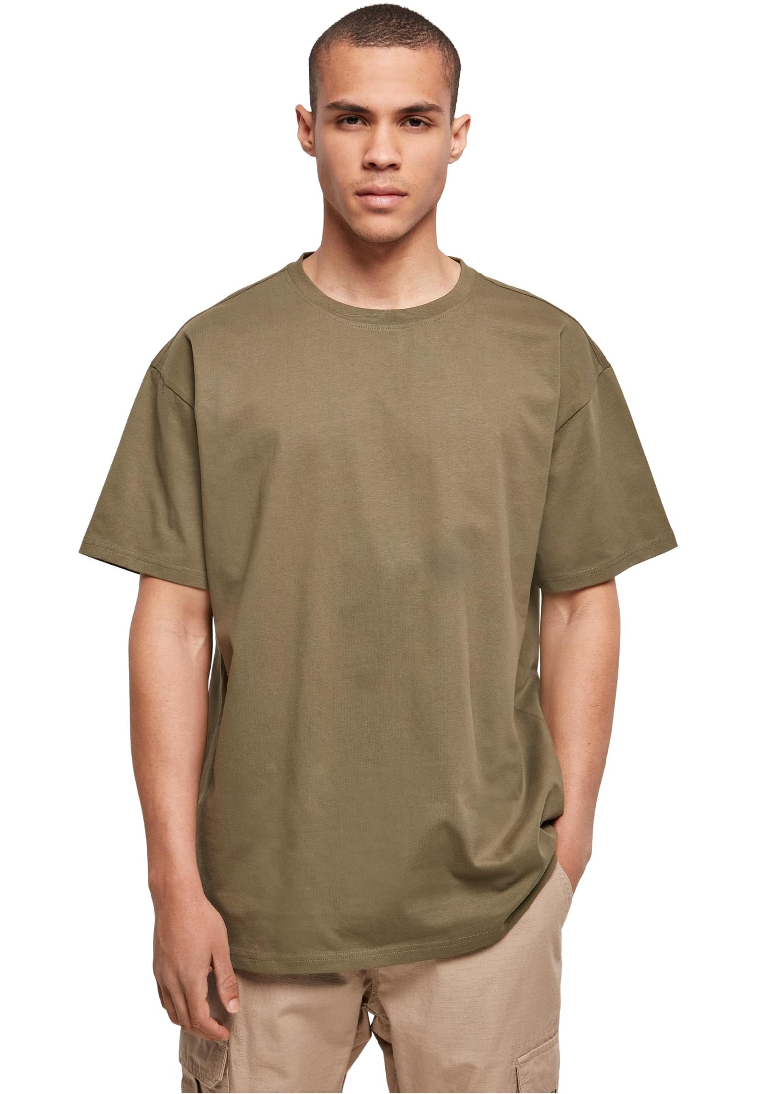 Urban Classics Men's Heavy Oversize Tee T-Shirt Available in Many Sizes S - 5XL, Olive, S