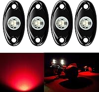 Vista 9 de Set de 4 cápsulas con luz LED Rock Light y App, Blanco