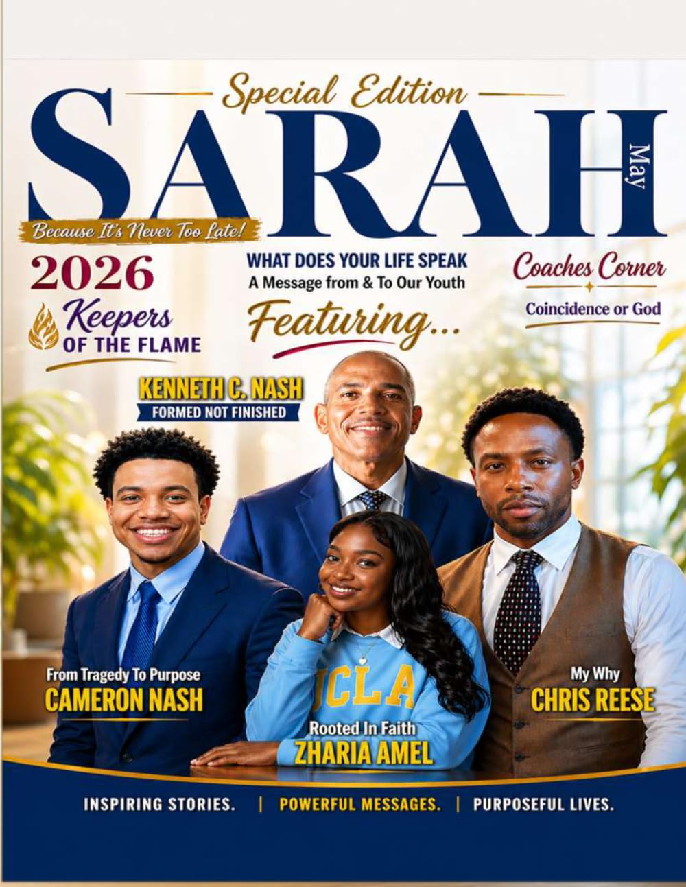 SARAH: Because It's Never Too Late