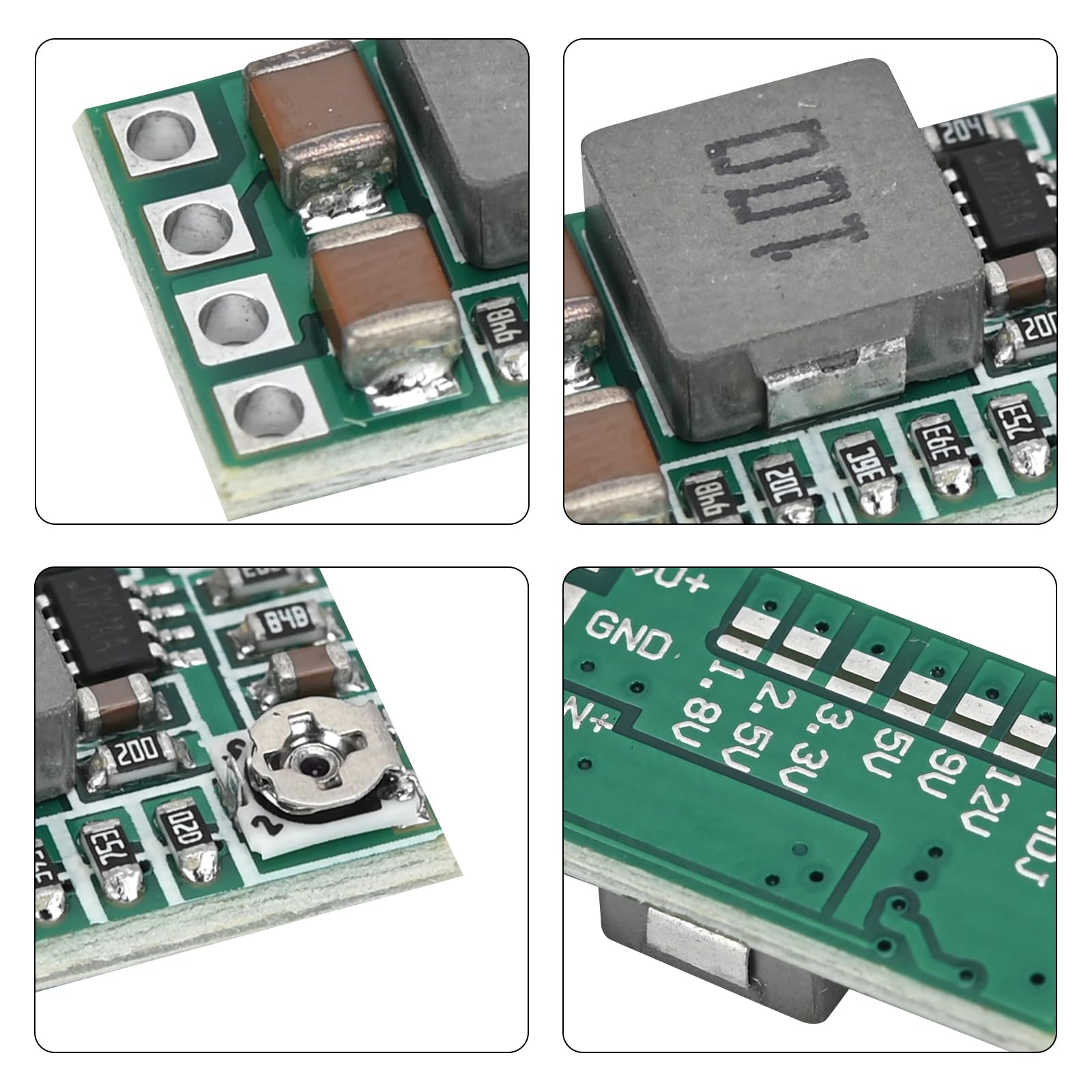 10 sztuk DC-DC Step Down Buck Converter 4,5-20 V do 0,8-17 V 5 V 3 A, mini Step-Down moduł zasilania, moduł regulatora 5 V, mini przetwornica napięcia w dół