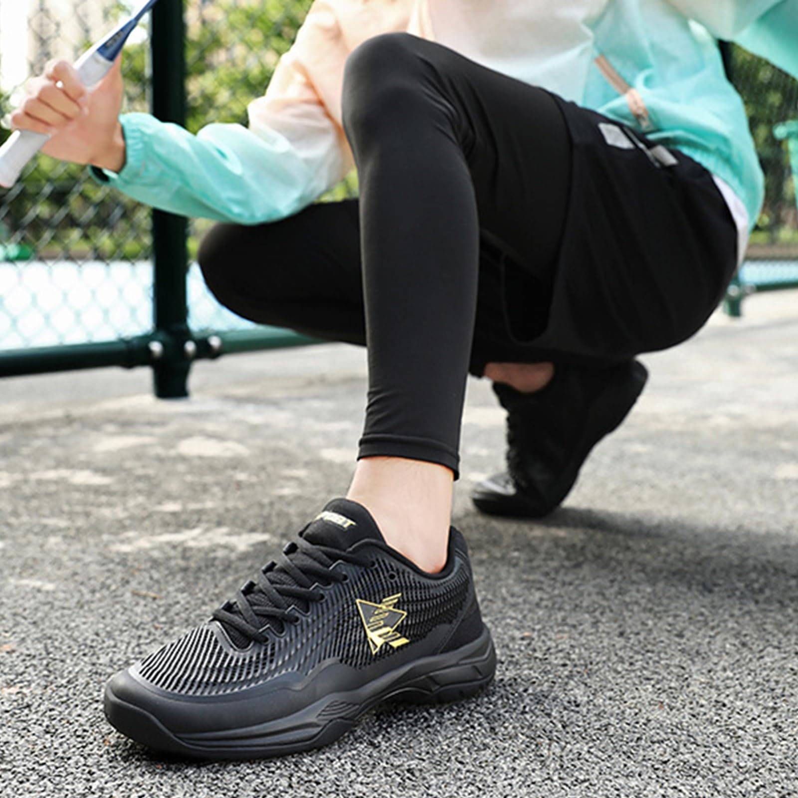 Zapatillas de Pickleball para Hombre, Tenis, ráquetbol, ​​Squash, para Interior y Exterior, bádminton, cómodas, Ligeras, Entrenamiento en cancha Voleibol