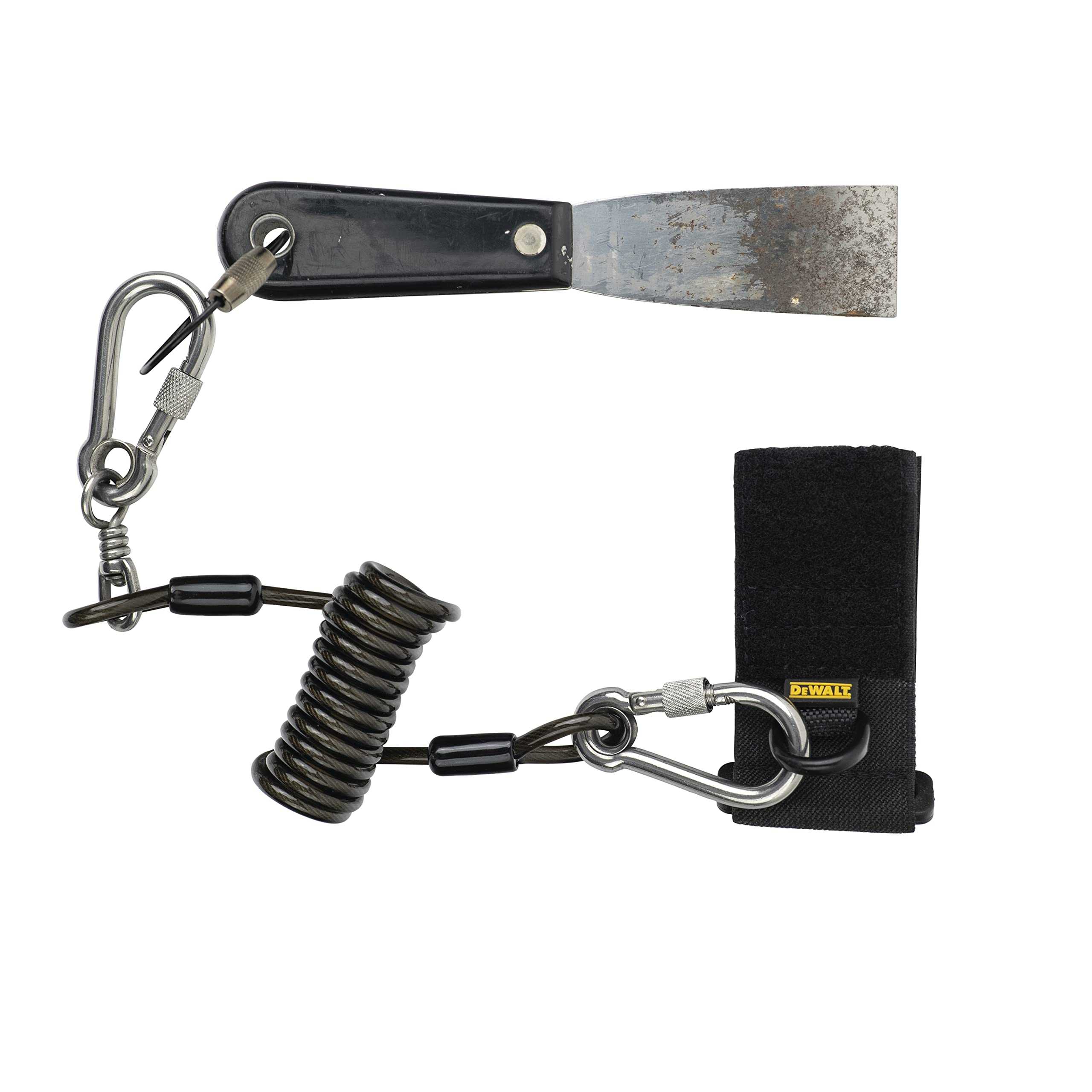 DEWALT Coiled Tool Lanyard, 2 lbs. capacity