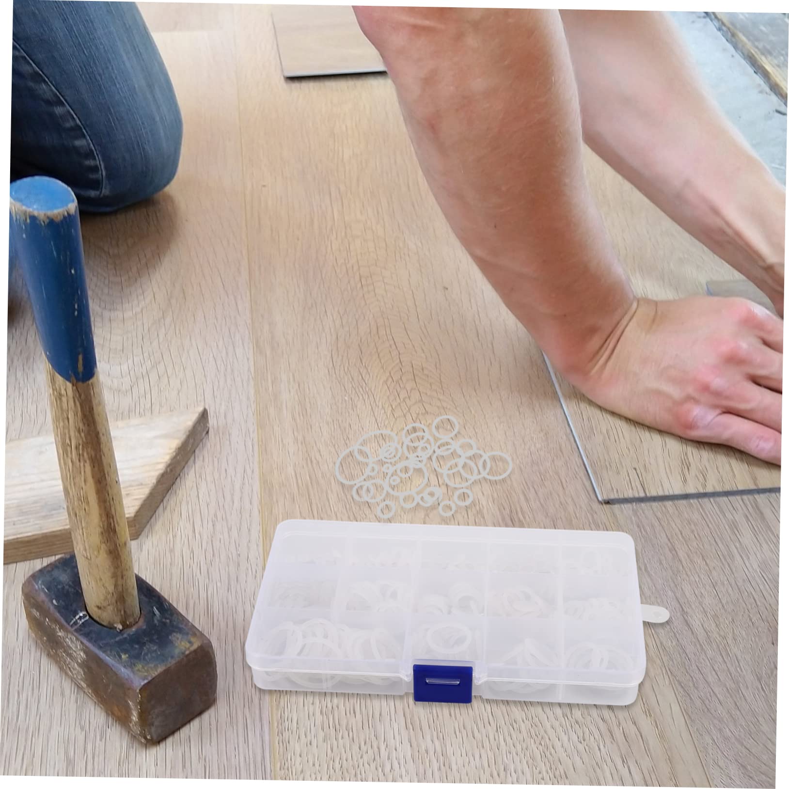 Alipis 3 Set Kit Assortimento Guarnizioni Da Guarnizioni Impermeabili Materiale Antiruggine Per Uso Idraulica 260 Pezzi*3