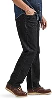 Vista 3 de Wrangler Authentics - Jeans de cintura flexible Comfort Flex de ajuste holgado para hombre