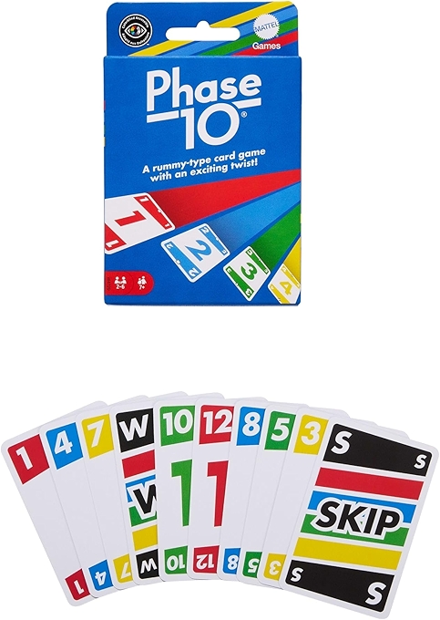 Phase 10 Card Game by Mattel Games