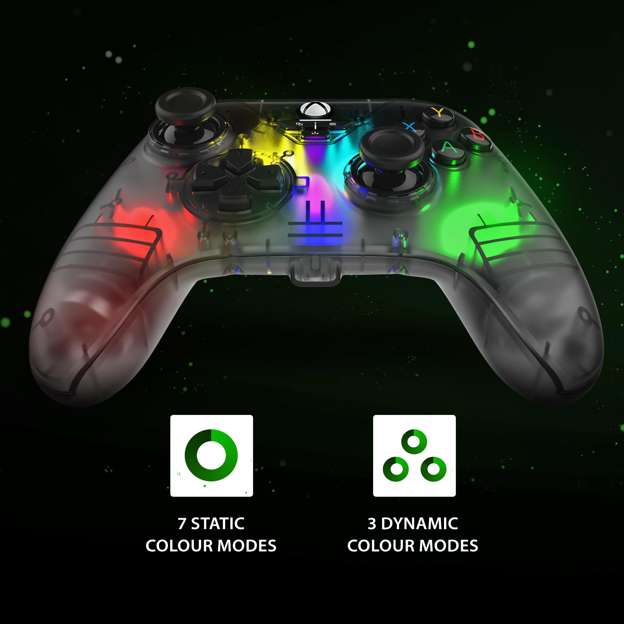 SNAKEBYTE Controller GAMEPAD RGB X SB922312 wired gamepad for Xbox/PC Grey [Xbox 360] [Xbox 360]