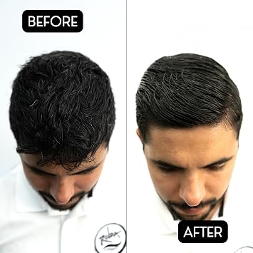 Rolda Power Strong Hold Hair Gel for Men - Styling Gel Formula for Wet Look - High Shine, Strengthening & Hair Loss Control - Alcohol & Residue Free (8.81 oz)