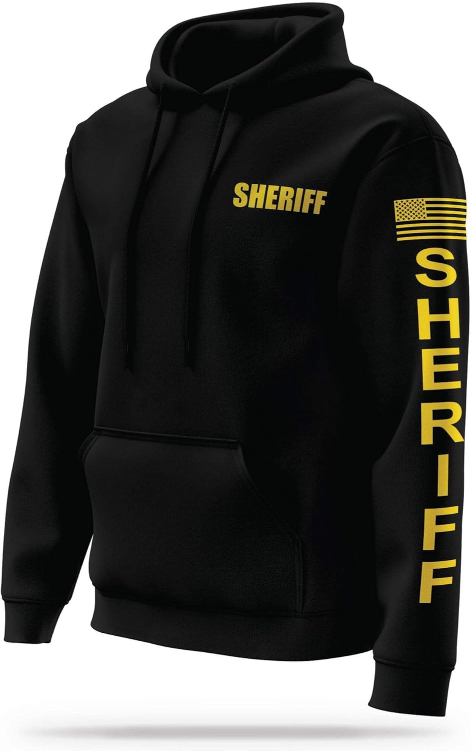 SHERIFF Utility Hoodie - USA Patriotic Apparel - 100% Polyester for Odor Free, Moisture-Wicking Quick Dry Comfort. - Image 4