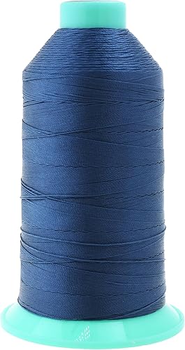 Miniatura 514 de Mandala Crafts Hilos de coser resistentes de nailon consolidado, hilo para tejer jeans de cuero, hilos de tapicería marina al aire libre, Beige