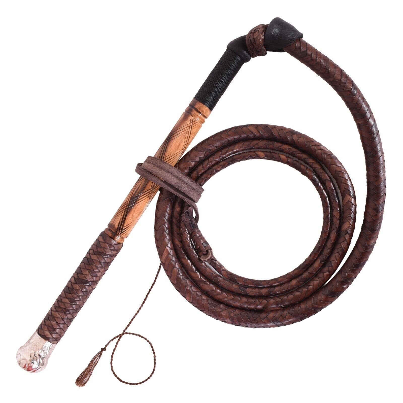 その他 Australian Stockwhip 5.7 feet Australian Stockwhip 5.7 feet Genuine Leather Australian 18 inches