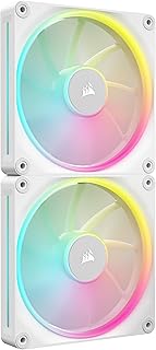 Corsair iCUE Link LX140 RGB 140mm PWM Fans Twin Pack – Dual Light Ties – Includes iCUE Link System Hub – Corsair AirGuide …