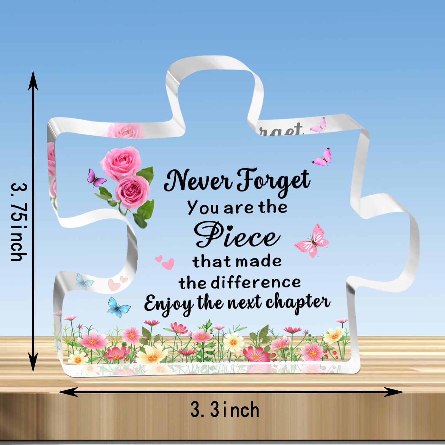 JMIMO Leaving Gifts for Women Colleagues,Retirement Gifts for Women,New Job Gifts for Colleagues Coworker Teacher Acrylic Plaque Keepsake - Image 2