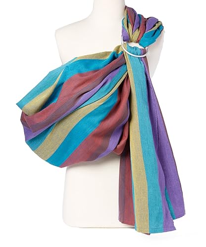 Miniatura 9 de Transportador de bebé con eslinga anillo soporte para cadera para bebés y niños pequeños, Autumn