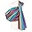 Hip Baby Wrap Ring Sling Baby Carrier for Infants and Toddlers - Beautiful, 100% Soft Cotton Baby Wraps Carrier for Babies 8-35 lbs - Perfect Baby Shower Gifts Moms and Dads - Nursing Cover (Rainbow)