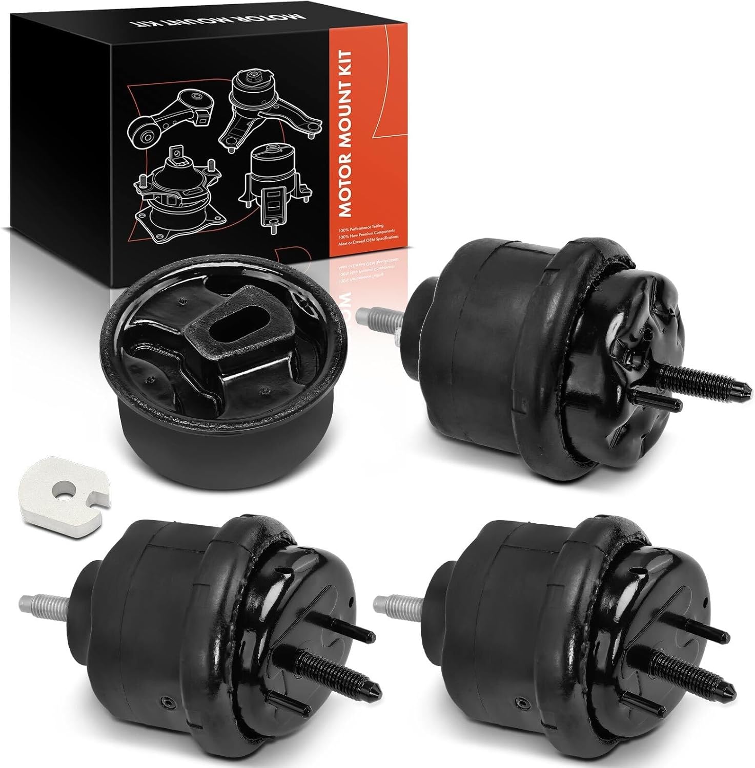 Replacement Parts for 4X Engine Motor&Torque Strut Bushing&Transmission Mount for Ford Freestyle Mod-AP88P-86428