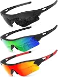 KALIYADI Sports Lunettes de soleil Polarized Lunettes-Homme: Lunettes de Soleil Hommes avec UV400 pour la pêche au golf