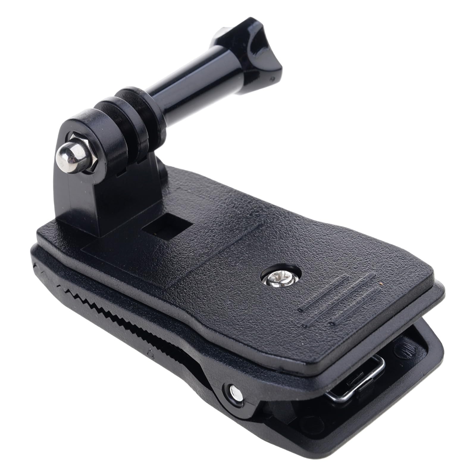 Hdoytxxm 360 Degree Rotary Backpack Hat Clip Clamp Mount For Series 4/4 / 3+ / 3/2 Camera Rotary Clamp