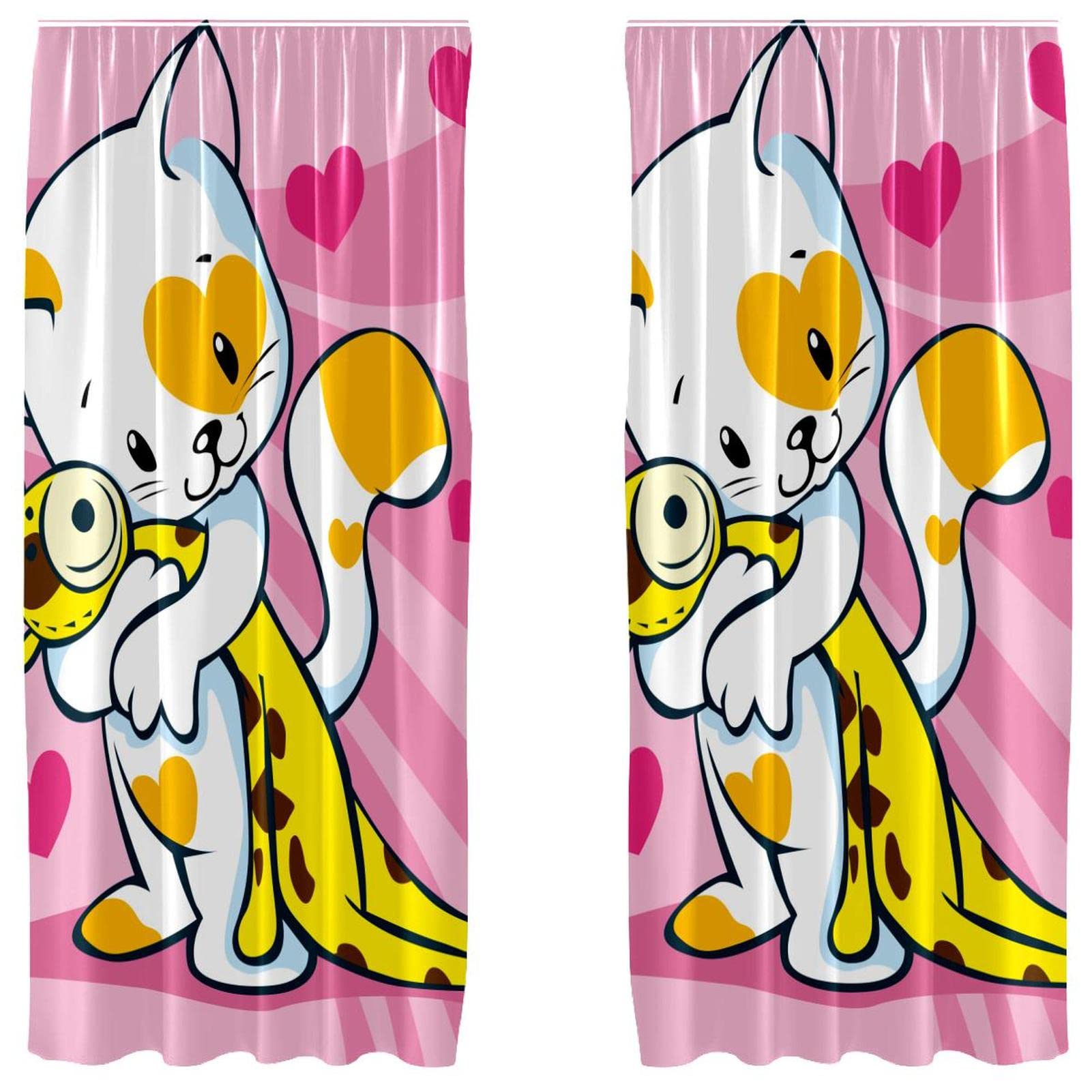 Rideau occultant microfibre motifs animaux 140 x 213 cm pour stopper la lumière du jour