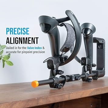 Glistco Magni Stock+ VR Carbon Fiber Stock (Valve Index, Black)