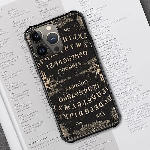 Miniatura 6 de DAIZAG Funda compatible con iPhone 14 Plus, H0S Witchy Ouija Board Street Fashion Design iPhone 14 Plus, fundas para niños y niñas, a prueba de