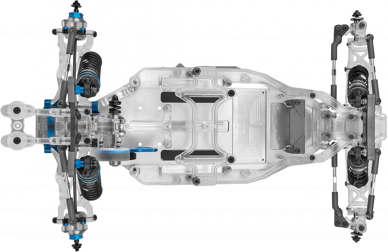 Horizon Hobby Team Associated B6.4 CC ASC90043 RC10B6.4CC Collector's Clear Edition 1/10 2WD Electric Buggy Kit Crystal, Small