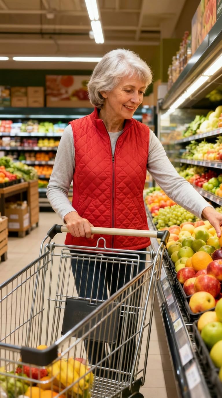 Bienzoe Women Quilted Casual Vest: Lightweight Packable Sleeveless Jacket - Image 8