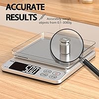 Vista 30 de Mini báscula de bolsillo para joyería y alimentos, peso digital de 35.27 oz/0.01, báscula de gramos de precisión de gramos y onzas, apagado