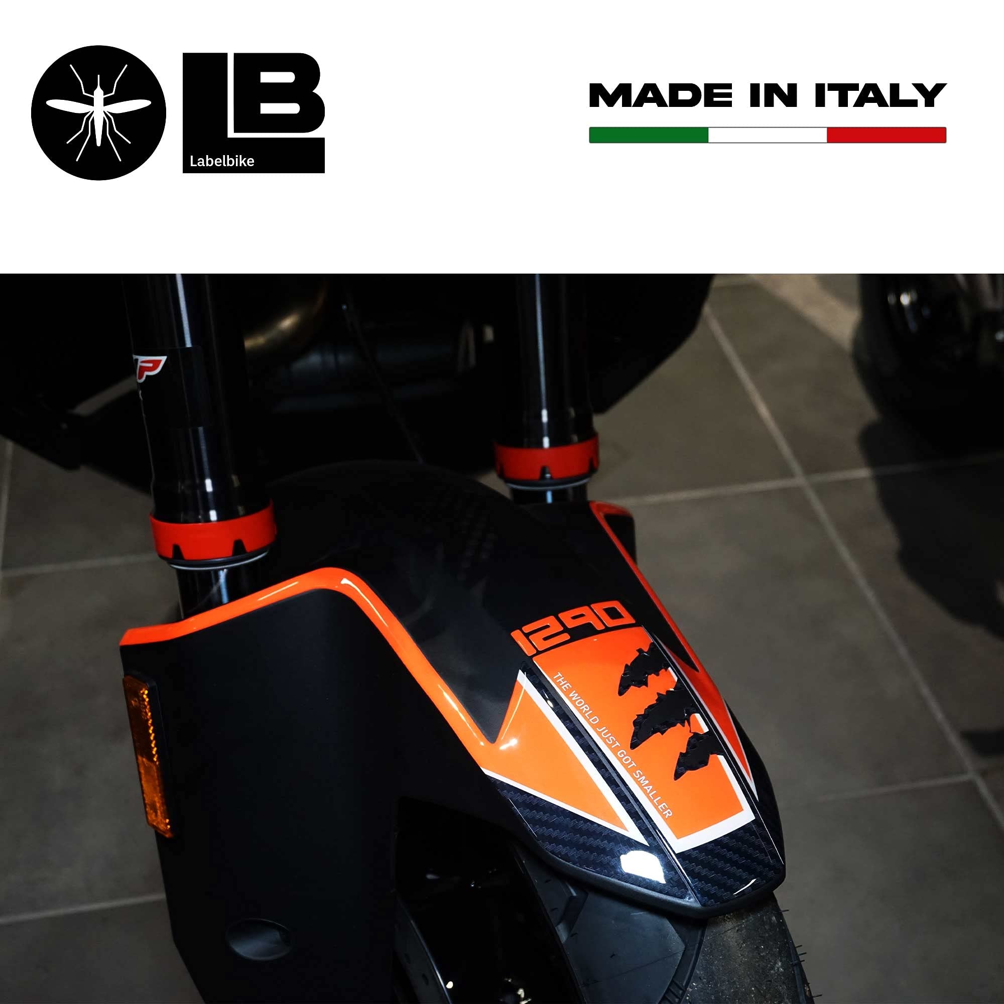 Resin Bike Motorcycle Stickers For KTM 1290 Super Adventure R 2021 - 3D Effect, Made In Italy - View #8