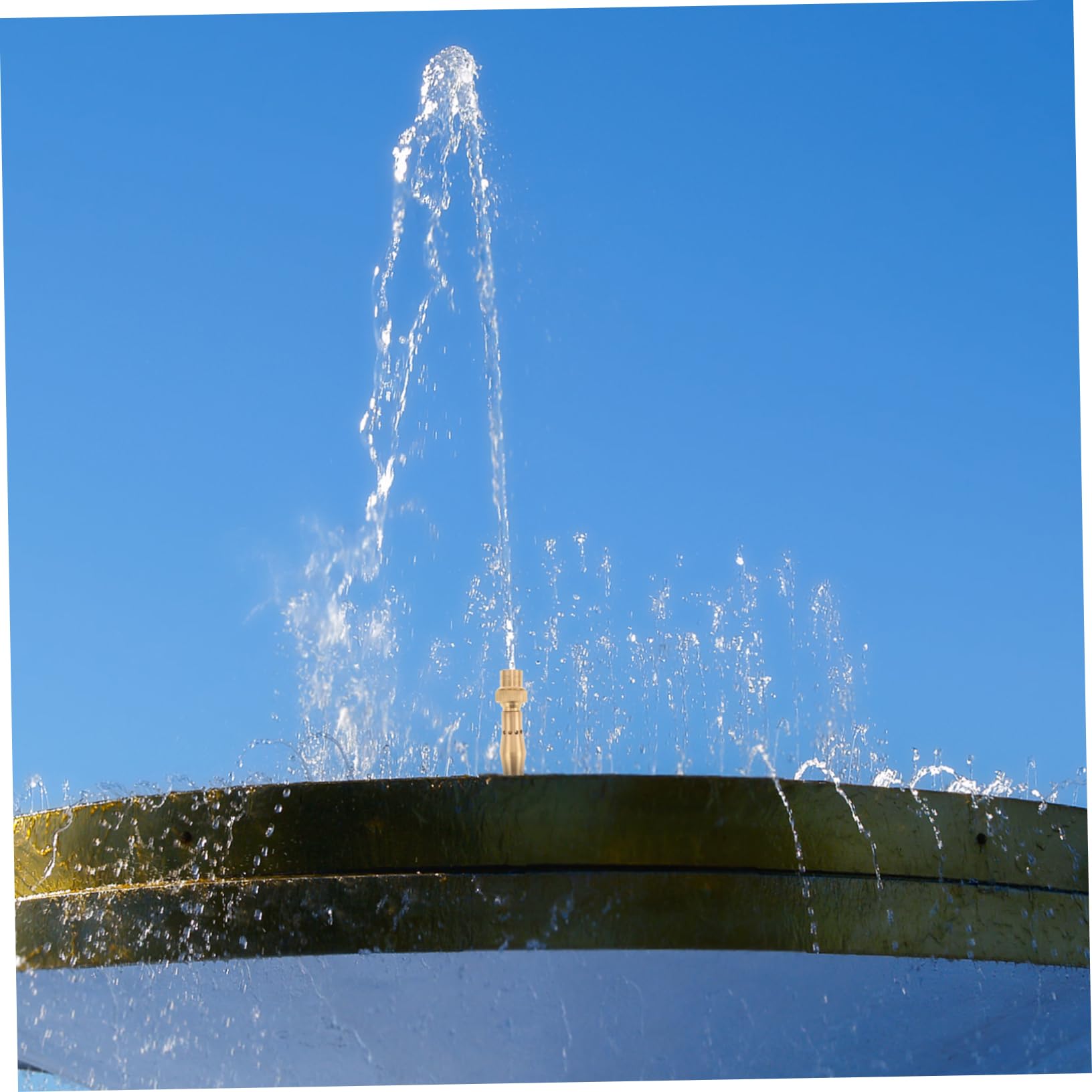Ugello per Fontana da Giardino in Ottone, 1 Pezzo, Spray