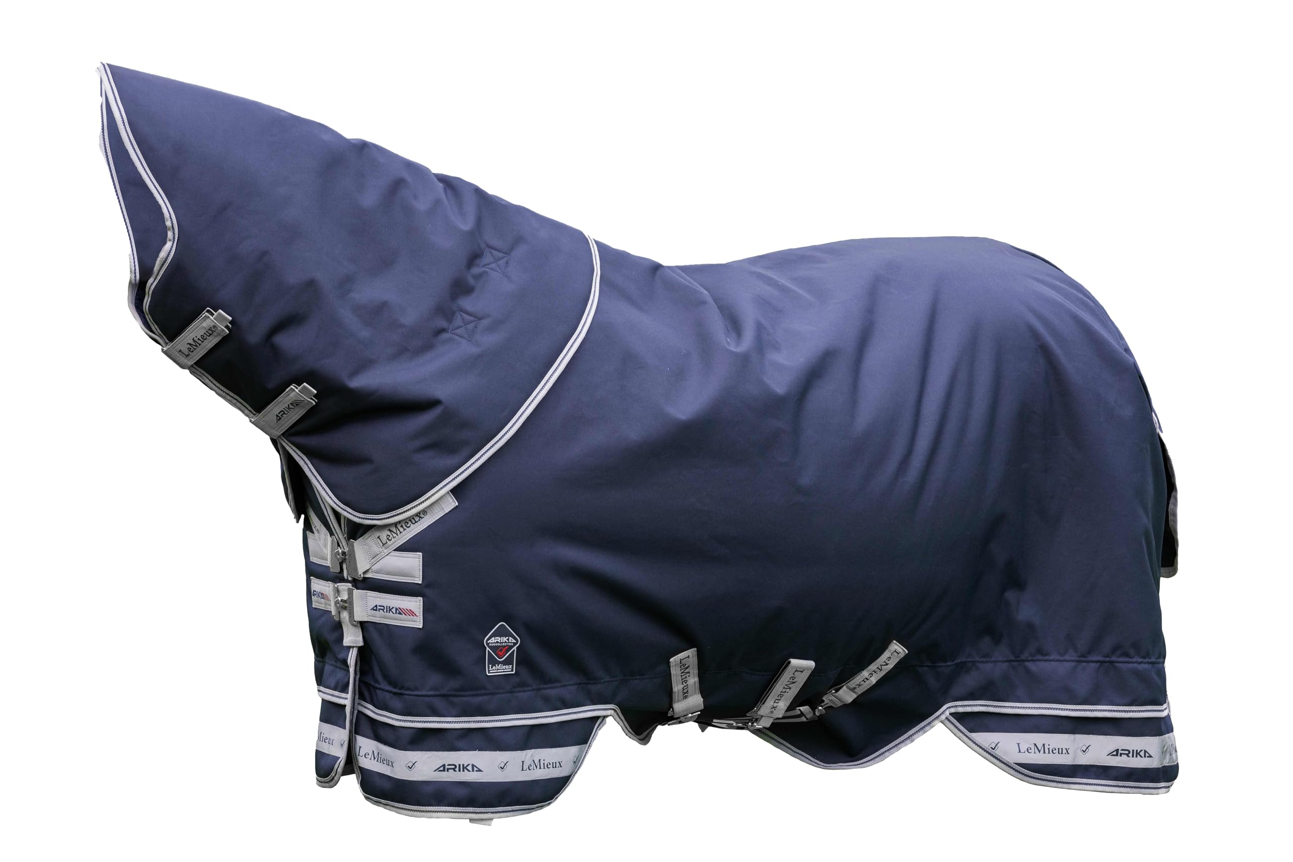 LeMieux Arika Storm-Tek Rug - 50g - Navy - 1200 Denier - Detachable Neck - 5ft3