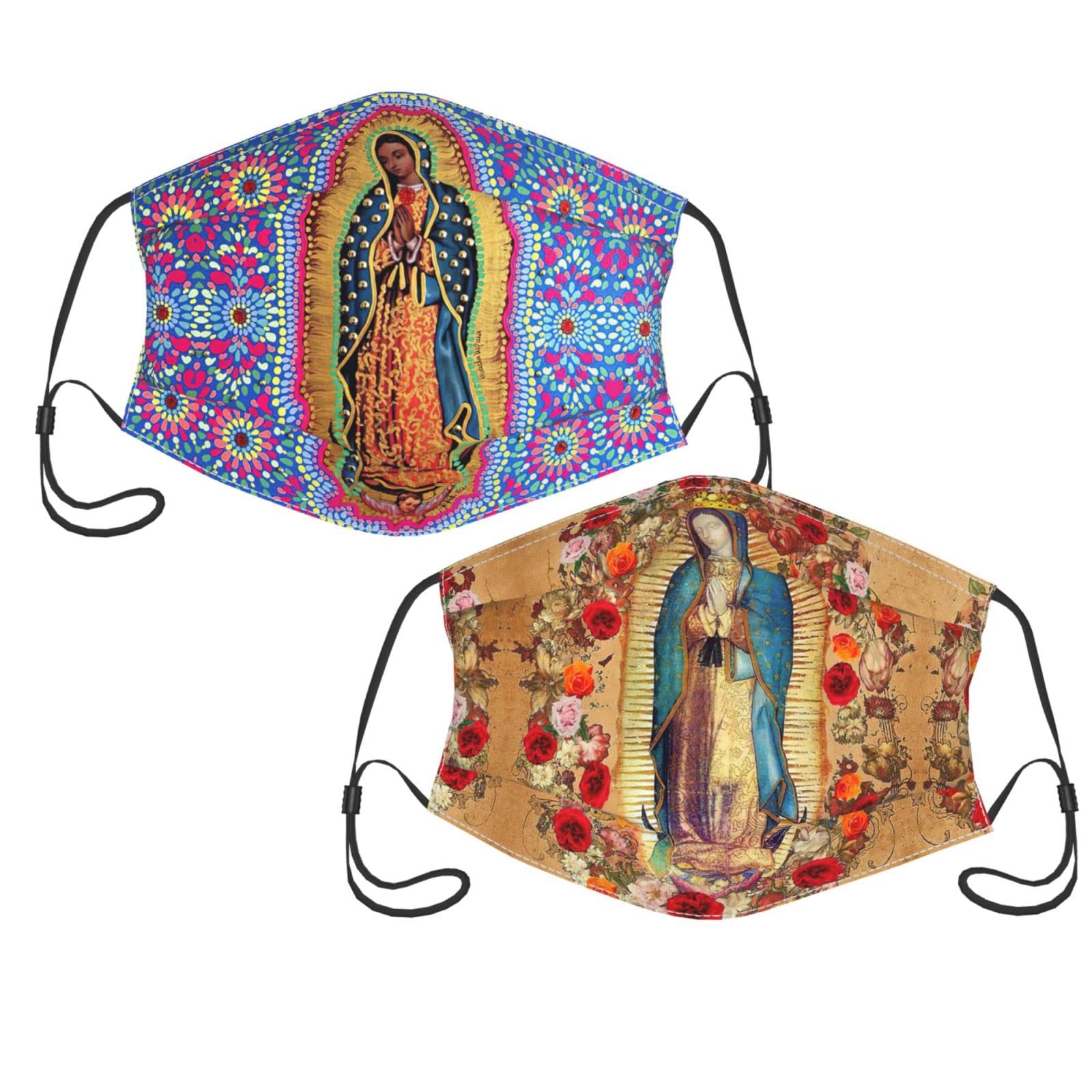 Funny African American Face Mask Black Queen Girl Cloth Mask Adjustable Washable Reusable Face Decorations for Women