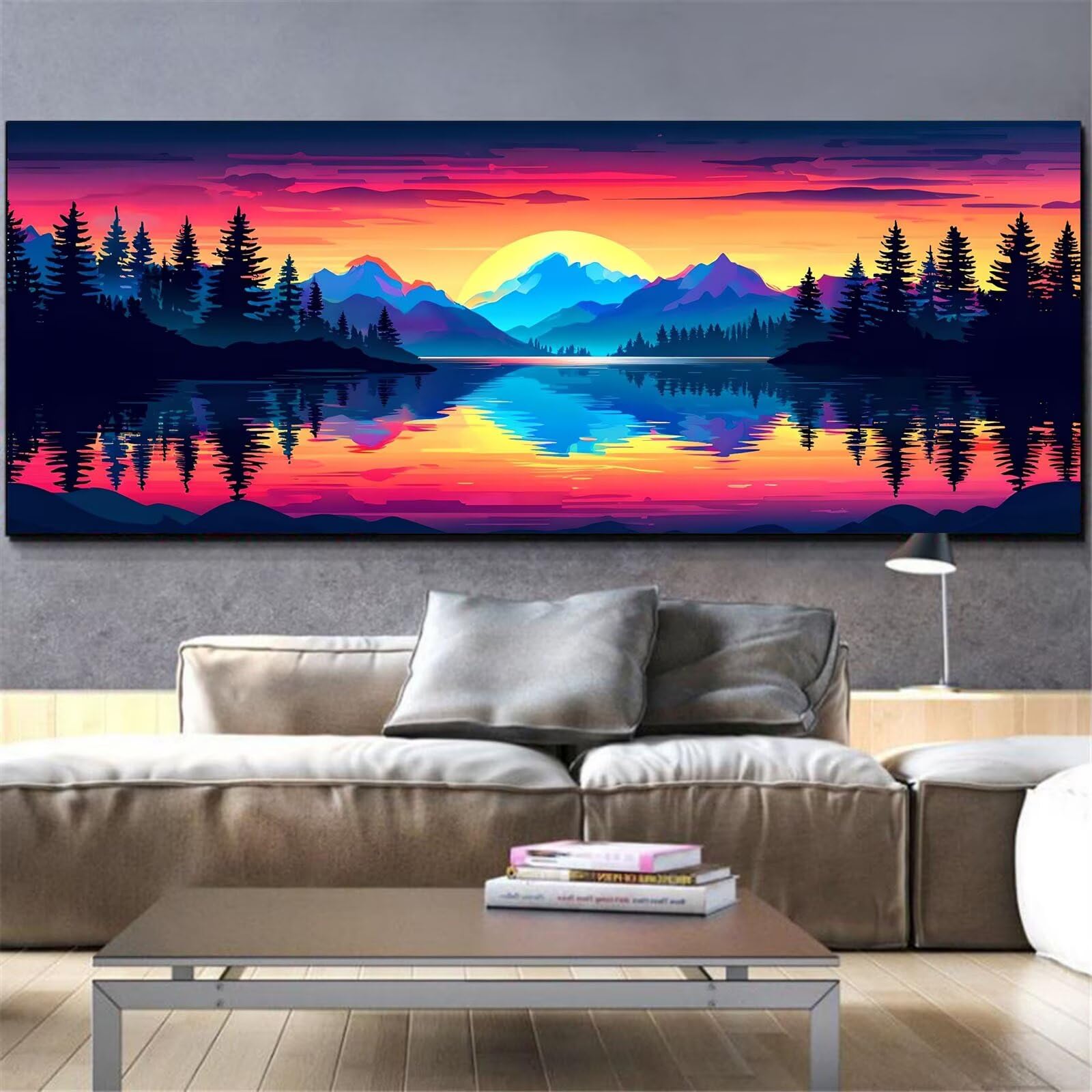 Diamond Painting Kit Complet Idée Cadeau Adulte Grand Format - 8