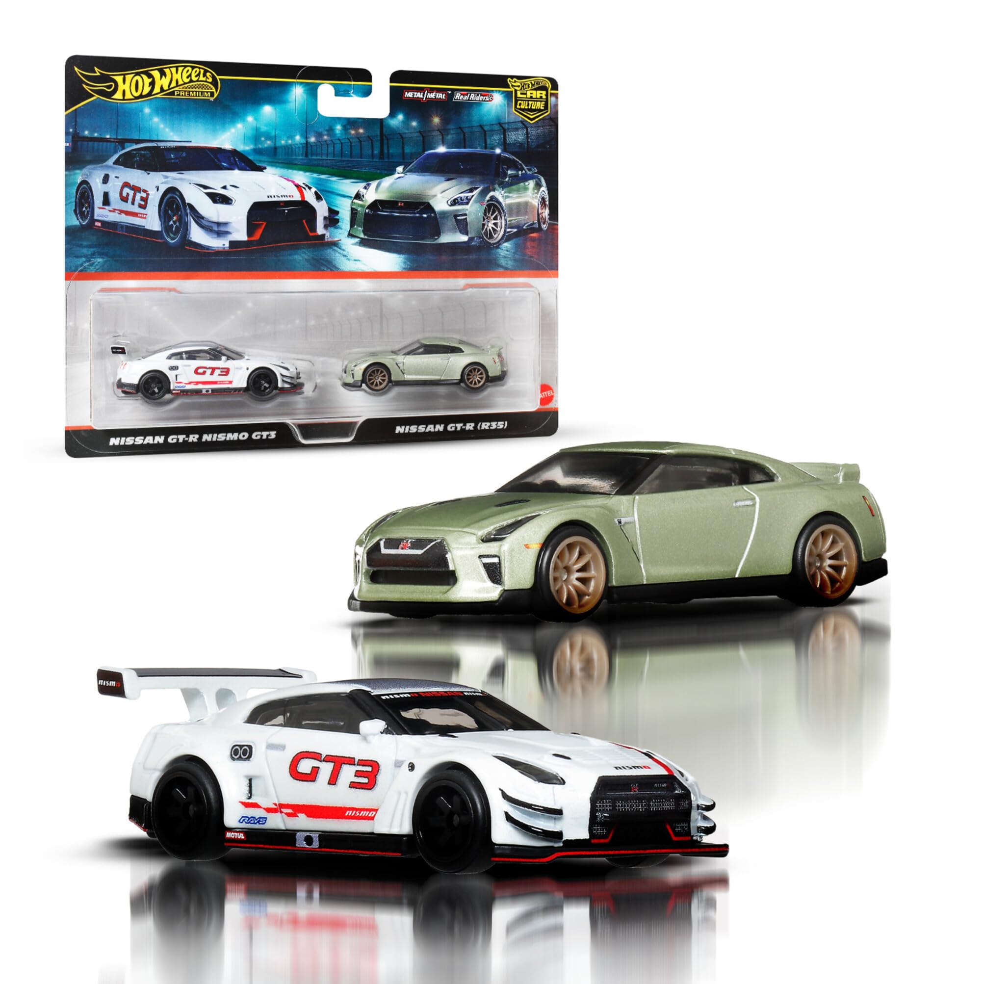 Verde E Bianco - 2-pack - Nissan Gtr