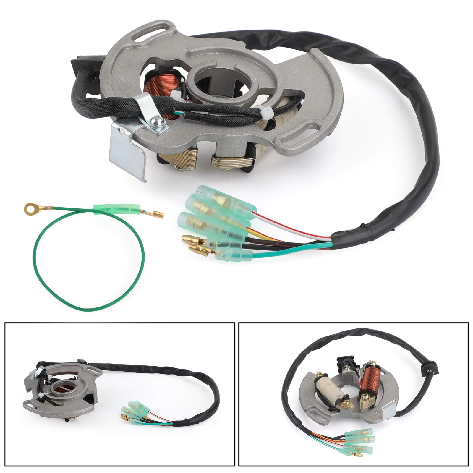Topteng Estator Apto para Yamaha Blaster YFS200 2003-2006 5Vm855600000