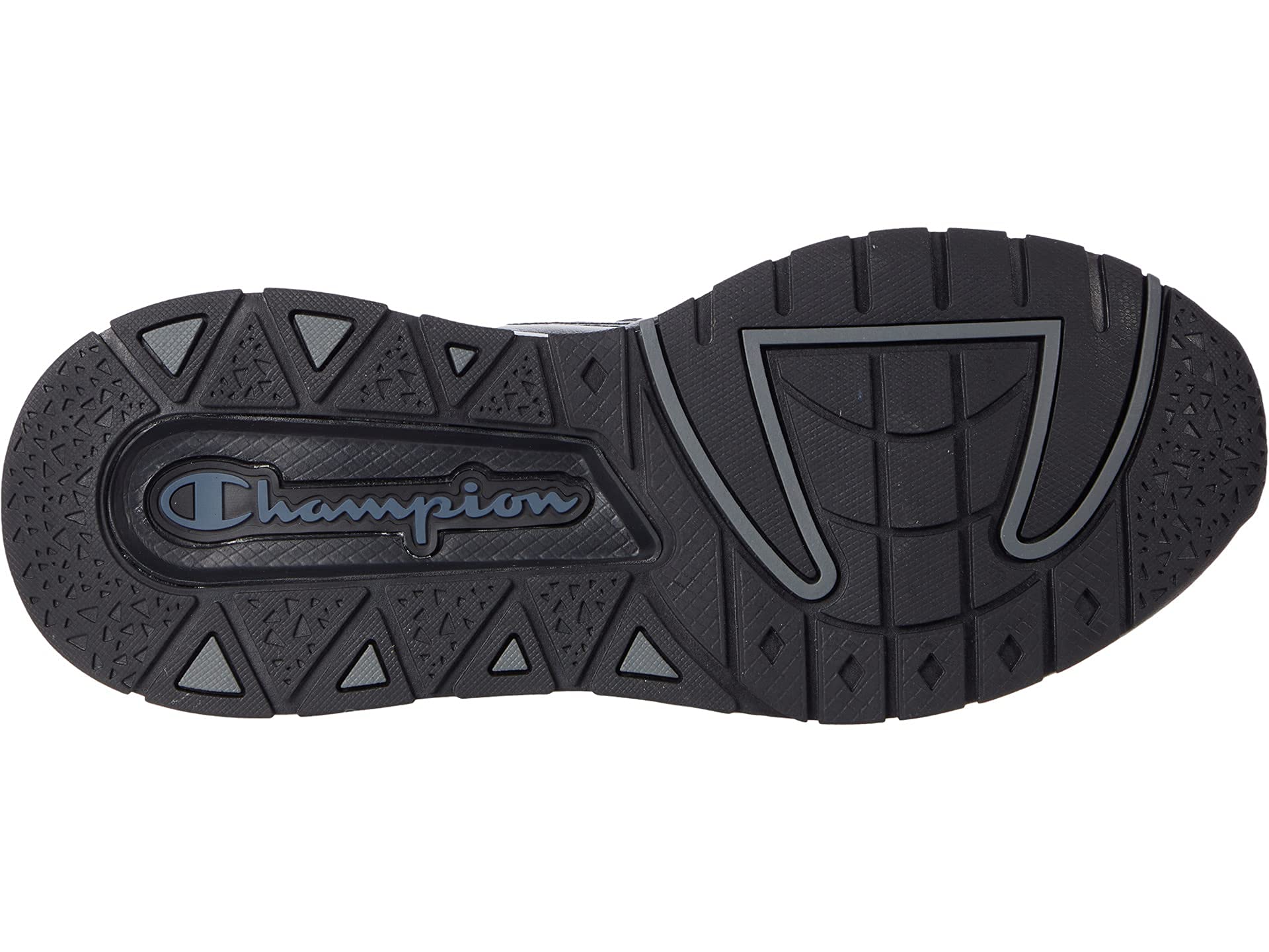 Champion Men's Rally Pro Sneaker, Black Stealth, B2B Liquidation