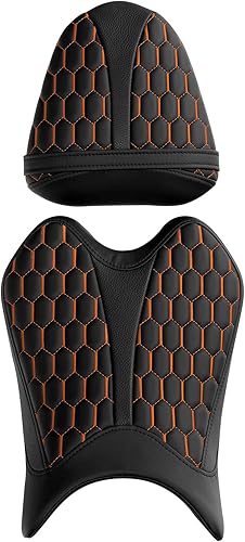 Miniatura 7 de TCT-MOTORPARTS Asiento delantero del conductor y asiento trasero del pasajero para Yamaha YZF R3 2015-2023