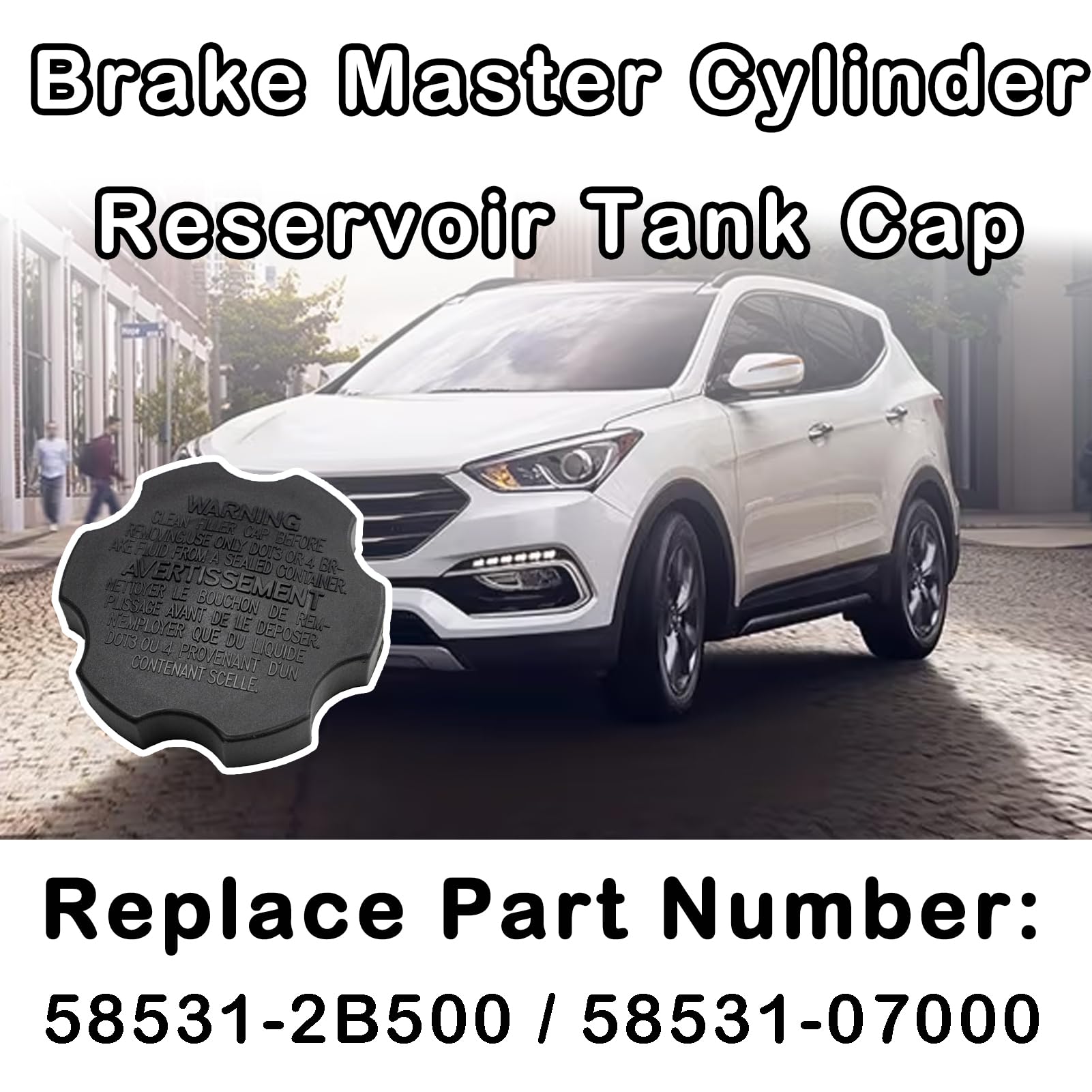 Bouchon De Réservoir De Maître-cylindre De Frein - Compatible Toyota, Lexus, Modèles 1999-2021